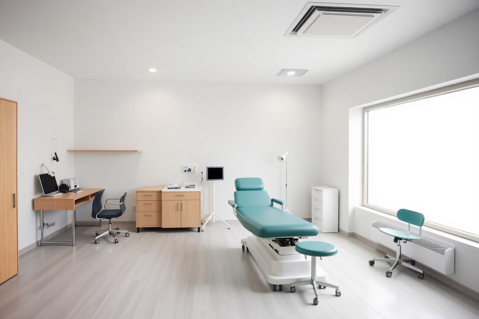 Doctor in a consultation room at Reynold Medical Center